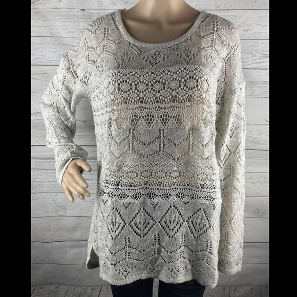 By Design Crochet Sweater - Picture 1 of 12